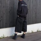 Wrapped Work Short(AGED TWILL) #BLACK [M-P3-DW3]