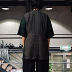 繩網長背心 #CHARCOAL [FSU10241U0001]