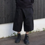 Wrapped Work Short(AGED TWILL) #BLACK [M-P3-DW3]