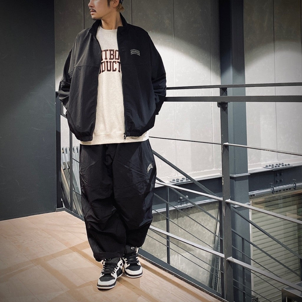 RIPPLE BALLOON PANTS #Black [SS25-B03]