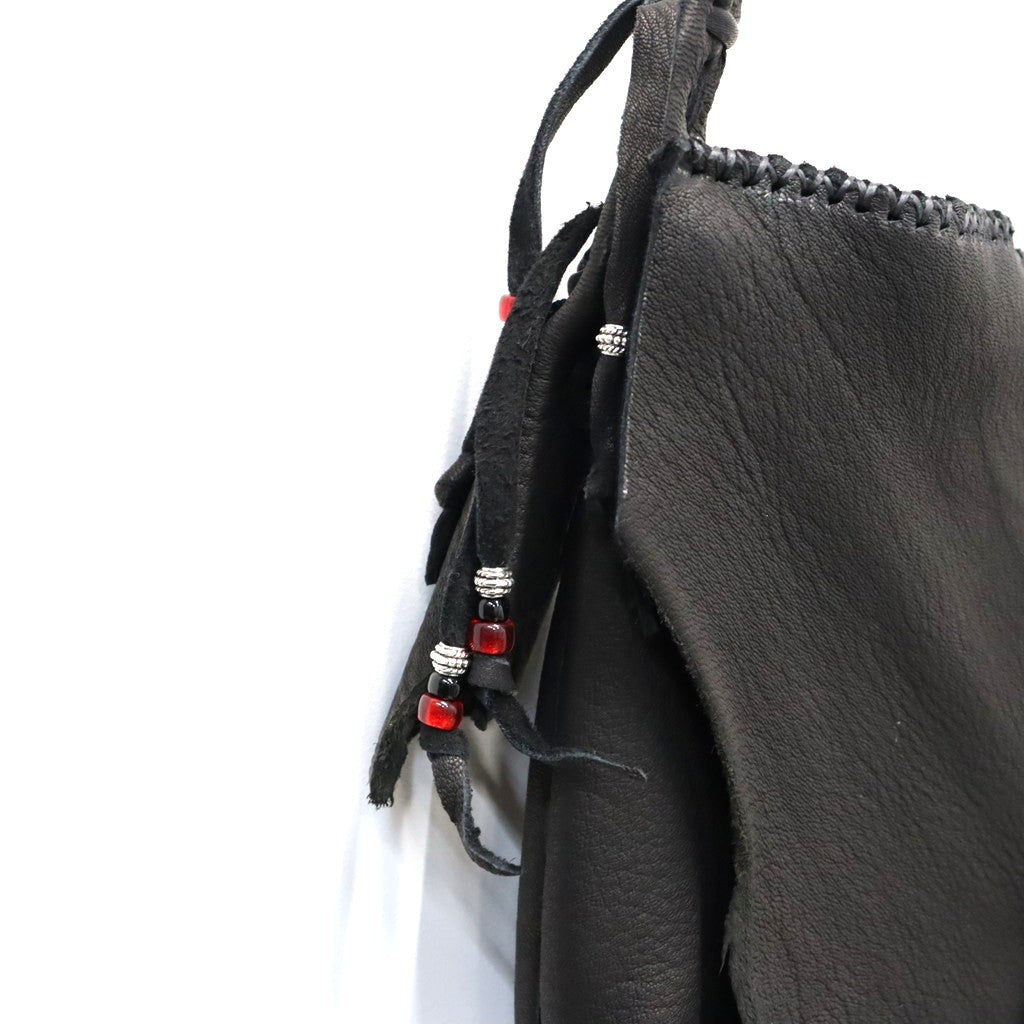 Early Morning | DEERSKIN MESSENGER BAG #BLACK [EM2325401]