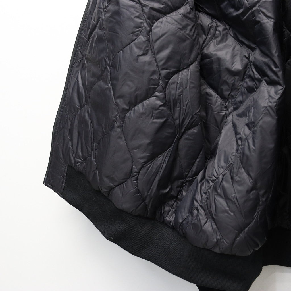 JERSEY DOWN JACKET #BK（LINE/BLACK） [TAION-JK13JS-J1]
