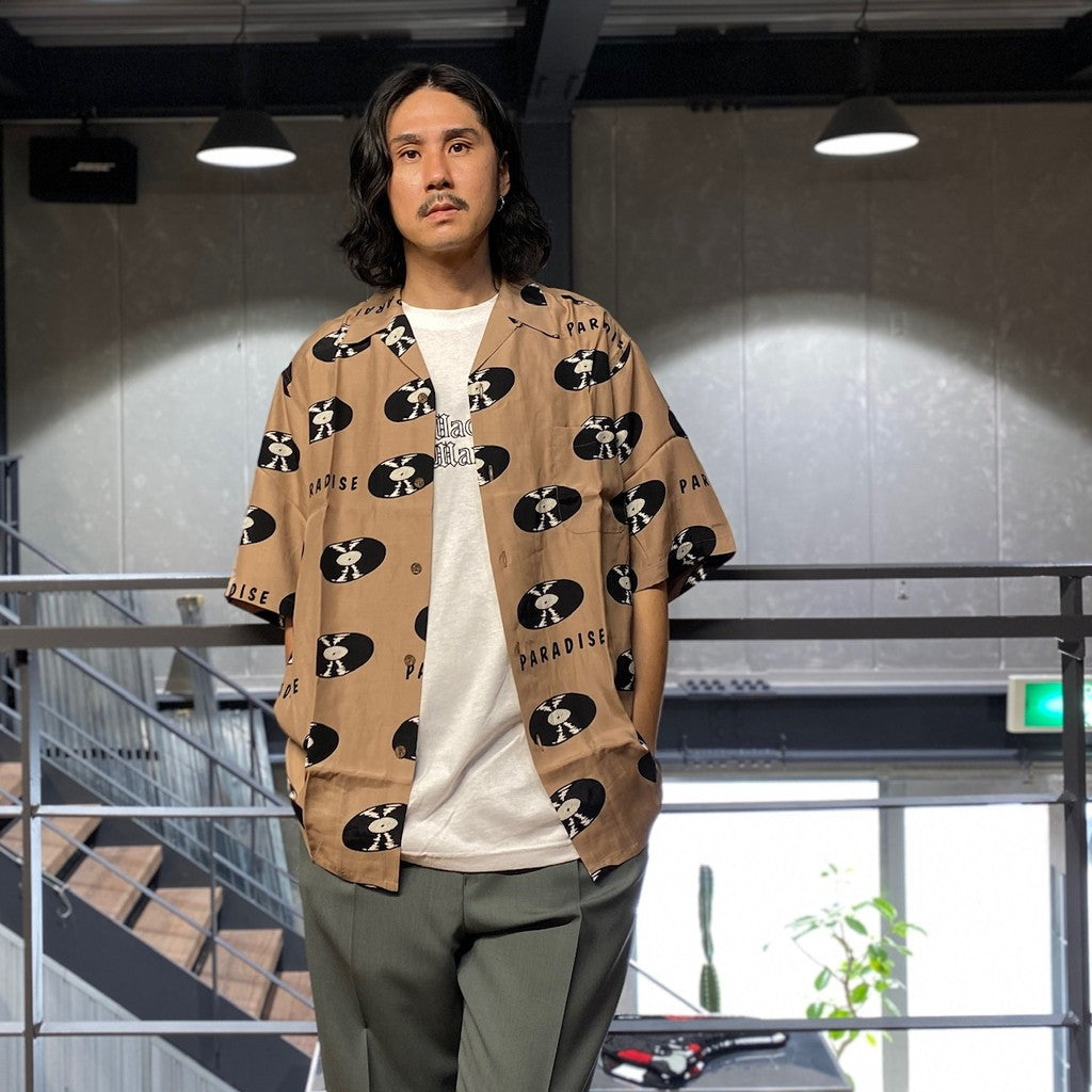 HAWAIIAN SHIRT S/S -TYPE 4- #BROWN [24SS-WMS-HI04]