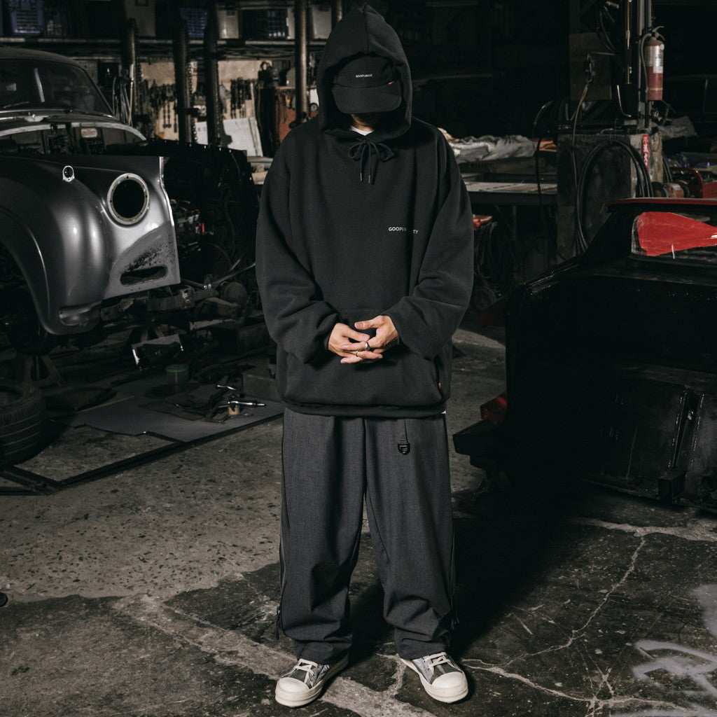 「G7-H1」陰影漆連帽衫#IRON [GOOPI-23AW-OCT-03]