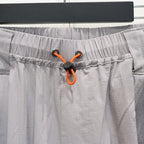 SEERSUCKER CARGO BALLOON PANTS #Grey [SU25-B06]