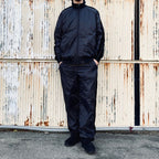 TRACK NYON DOWN JACKET & PANTS (上下セット) #BK（LINE/BLACK） [TAION-JK13JS / TAION-PT13JS]