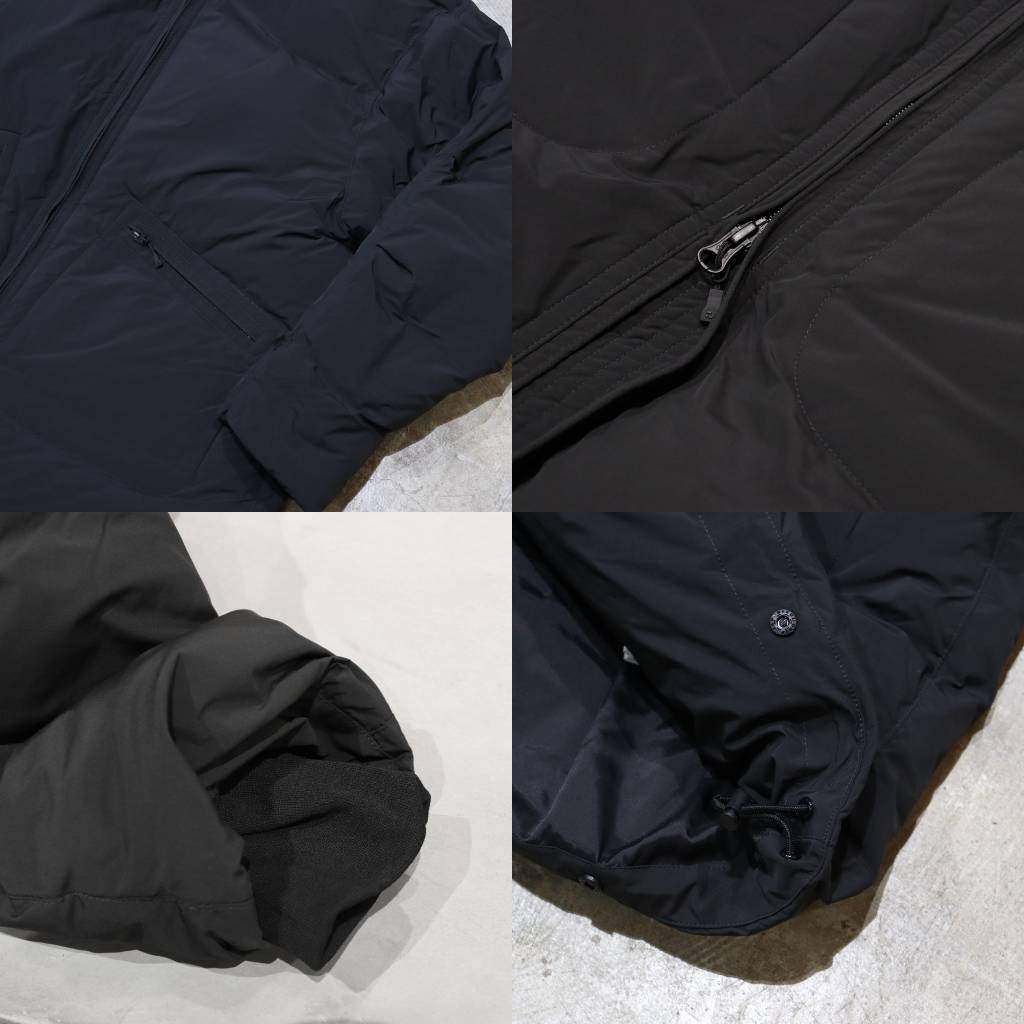 TECH 2WAY CADET DOWN PARKA #BLACK [BW-41024W]