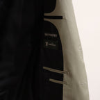 SINGLE BREASTED JACKET ( TYPE-3 ) &amp; TROUSERS #GRAYGREEN [23FW-WMO-SU03 / 23FW-WMP-TR08]