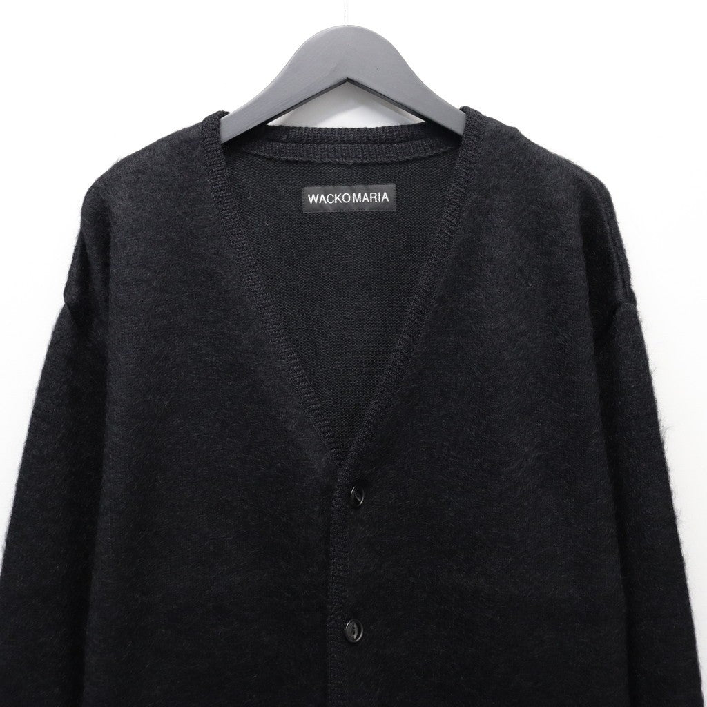 MOHAIR CARDIGAN #BLACK [25FW-WMK-KN20]