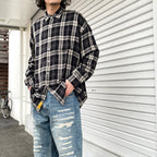 BORO BAGGIE DENIM PANTS #INDIGO [24SS-FS-04 / FS1403]