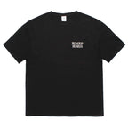 WASHED HEAVY WEIGHT CREW NECK T-SHIRT ( TYPE-1 ) #BLACK [25FW-WMT-WT01]