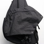 TEXTURED TWILL 3 POINTS SLINGER BAG #BLACK [FTT36261B0004]