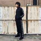 E LOGO TRACK PANTS #Black [25FW_B02]