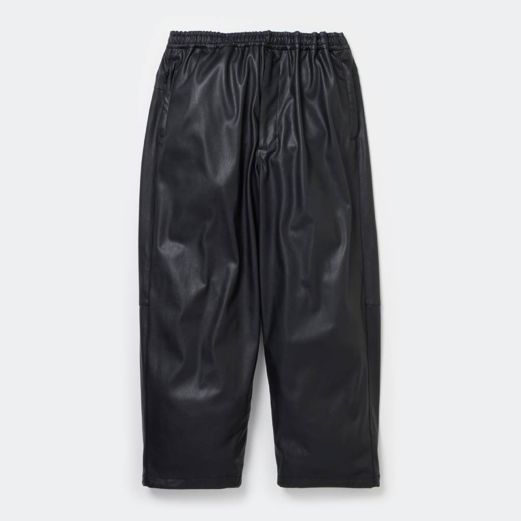 TECH SYNTHETIC SKIN WINDBREAKER PANTS #BLACK [BP-40025W]