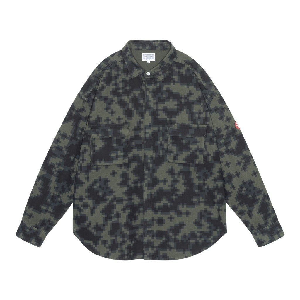 DIGI8 FLANNEL BIG SHIRT #GREEN [CES30SH05]
