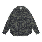 DIGI8 FLANNEL BIG SHIRT #GREEN [CES30SH05]