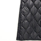 MILITARY SNAP BUTTON DOWN SKIRT（SOFT SHELL） #BLACK [TAION-W150LSSKML-1]