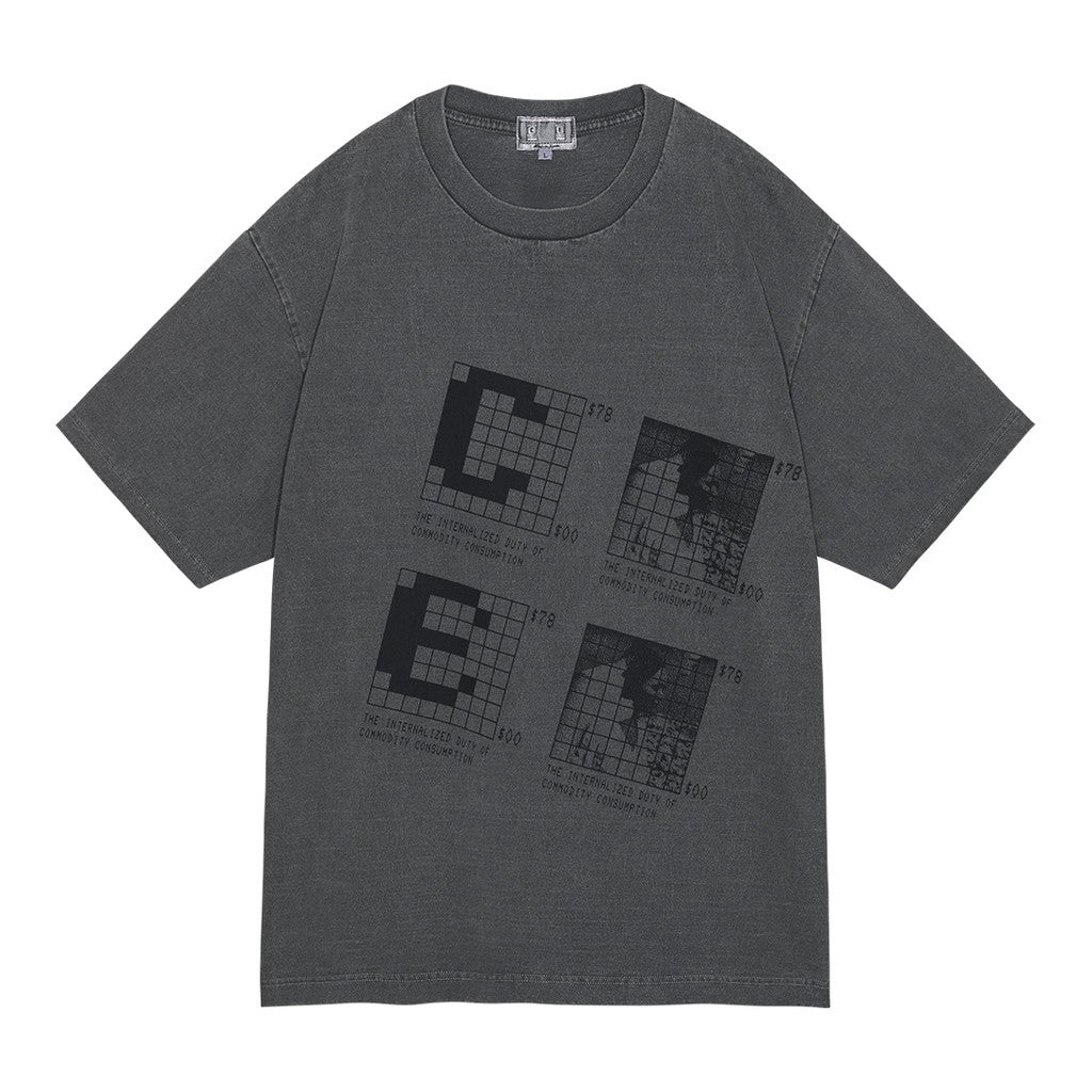 OVERDYE INTERNALIZED DUTY T #CHARCOAL [CES25T16]