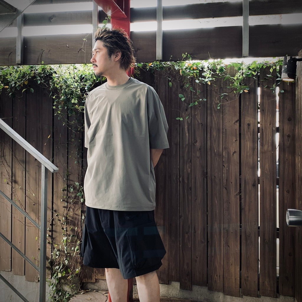 TECH LIGHTWEIGHT S/S TEE #WOLF GRAY [BE-31025]