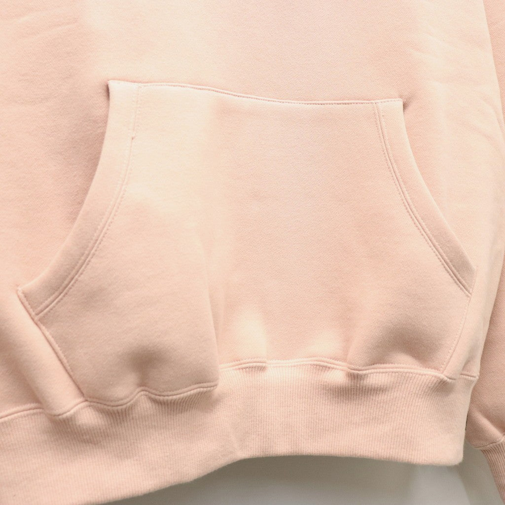 MIDDLE WEIGHT PULLOVER HOODED SWEAT SHIRT #PINK [26SS-WMC-SS07]