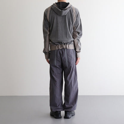 MESH HOOD 弍 #gray [24SS-HD02]