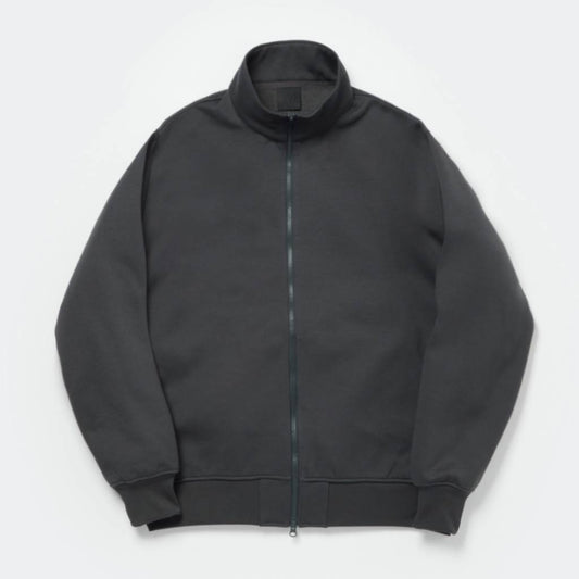 TECH SWEAT STAND ZIP-CARDIGAN #CHARCOAL [BE-54024W]