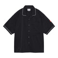 滾邊 LPOC 短袖襯衫 #黑色 [CES25SH10]