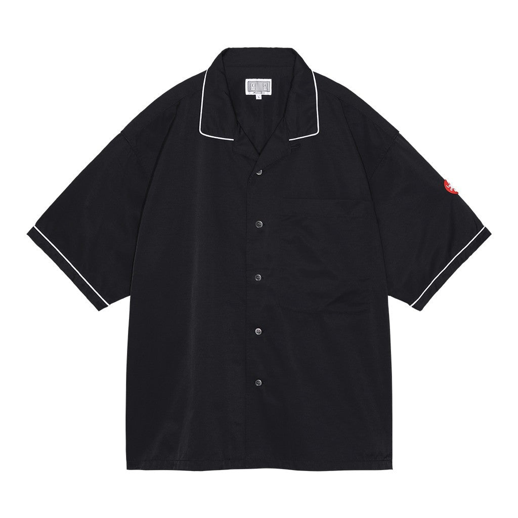 PIPING LPOC SHORT SLEEVE SHIRT #BLACK [CES25SH10]