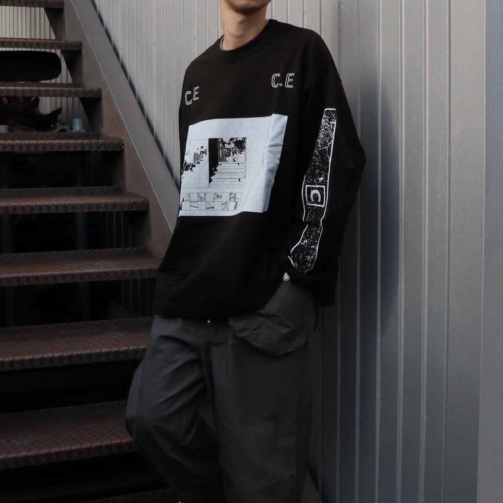 CGCEGC HEAVY LONG SLEEVE T #BLACK [CES28LT06] – cocorozashi