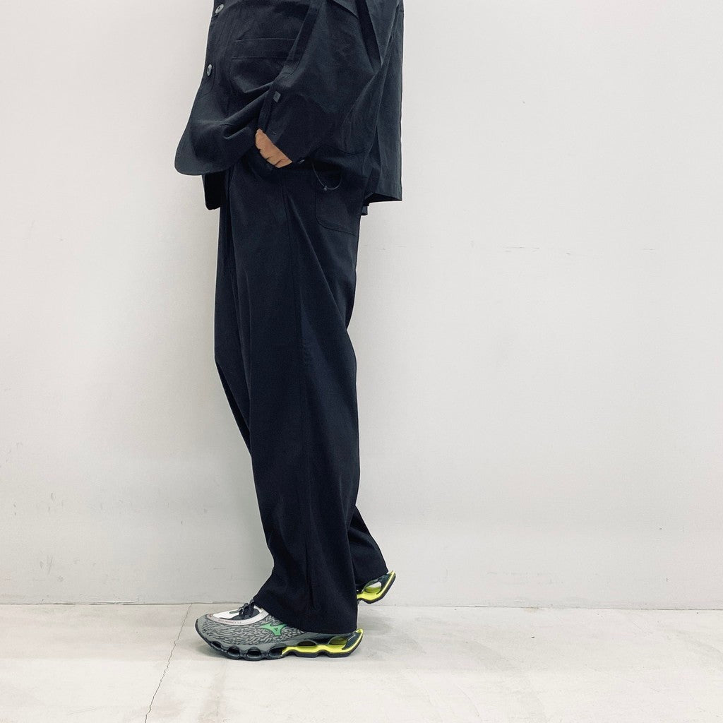 TECH LOOSE LIGHT 2B JACKET & TECH LIGHT EASY TROUSERS #BLACK [BJ-30026W / BP-30026W]