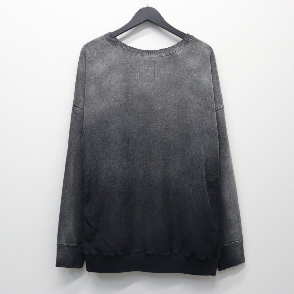 U.S. AIR FORCE EAGLE SWEATSHIRT AGED #AGED BLACK [BW252-UAES]