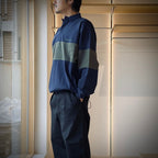 Rugby Jersey #Navy x Olive [SD25F-CT03]