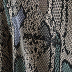 PYTHON KNIT POLO SHIRT #BEIGE [24FW-WMK-KN14]