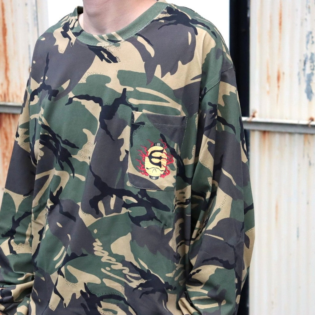 HYAKKI YAENZU LS TEE #Camo [26FW_T02]