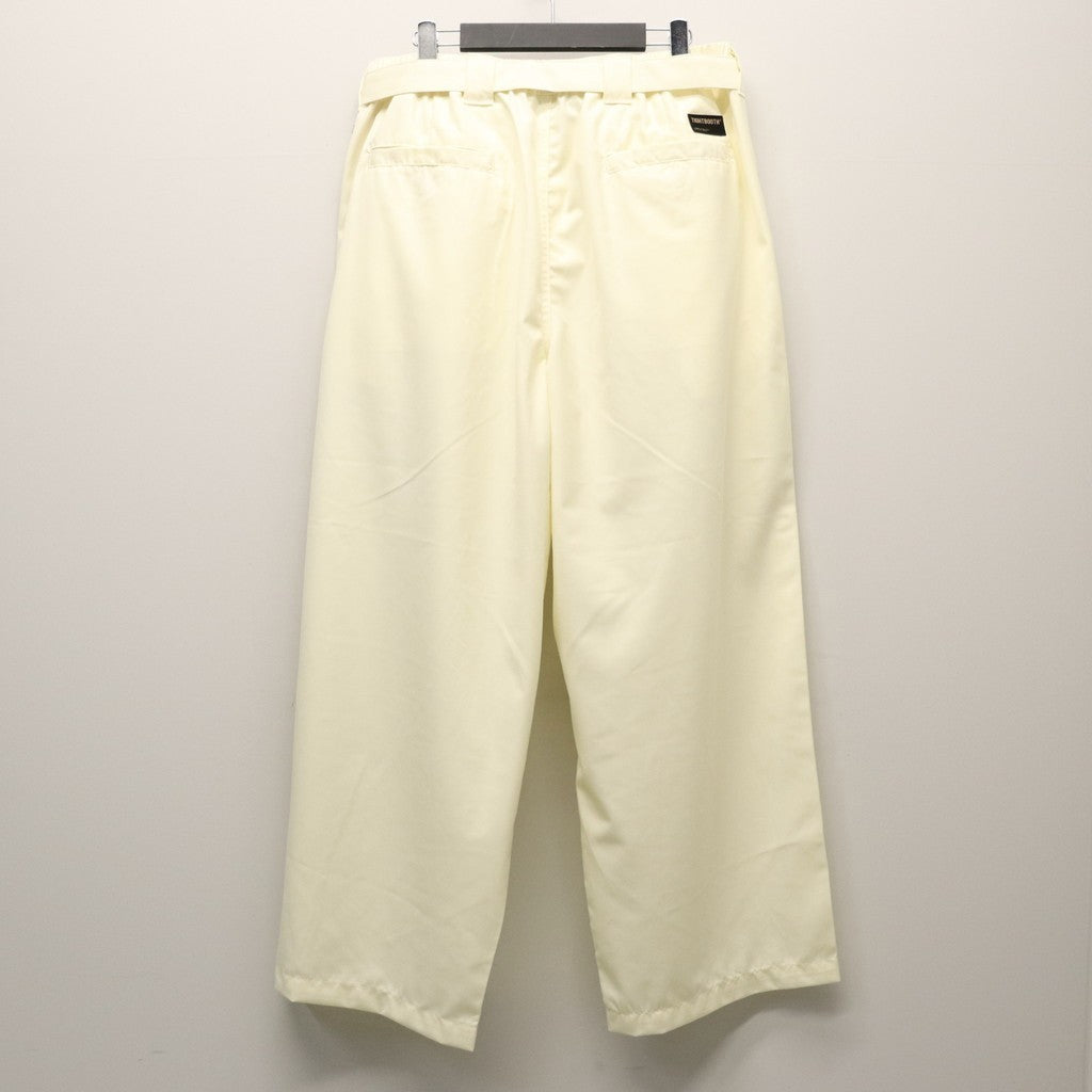 BAGGY SLACKS #Ivory [SS26-B10]