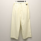BAGGY SLACKS #Ivory [SS26-B10]