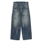 HERITAGE DENIM PAINTER PANTS AGED #INDIGO [BW261-HDPP]