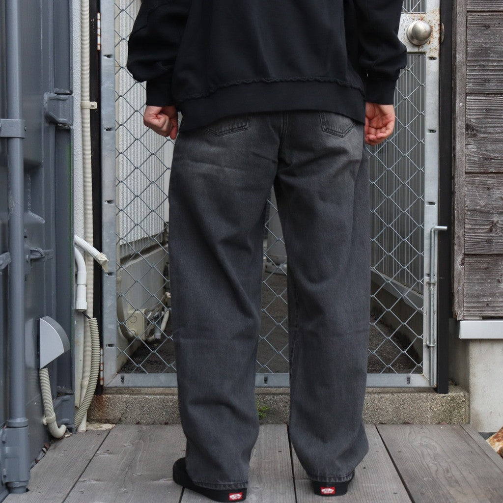 DENIM BAGGIE PANTS #BLACK [25AW-FS-22 / FS1795]