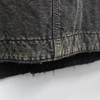 DUCK COVERALL BLANKET LINER AGED #AGED BLACK [BW252-DCBL]