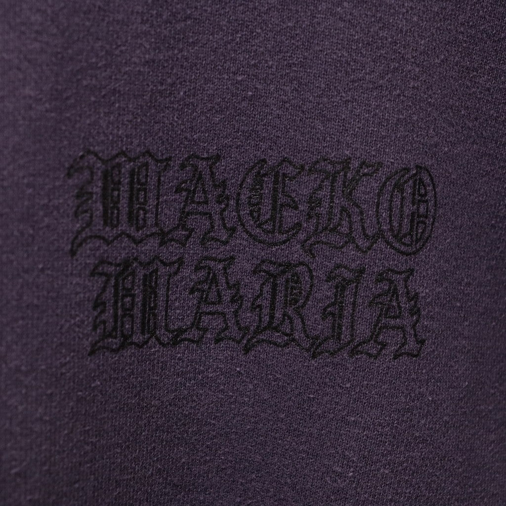 WASHED MIDDLE WEIGHT SWEAT PANTS #PURPLE [26SS-WMC-SP02]