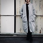 GARMENT DYE DOWN MA-1 LONG COAT 2.0 #GRAY [FST09262U0002]