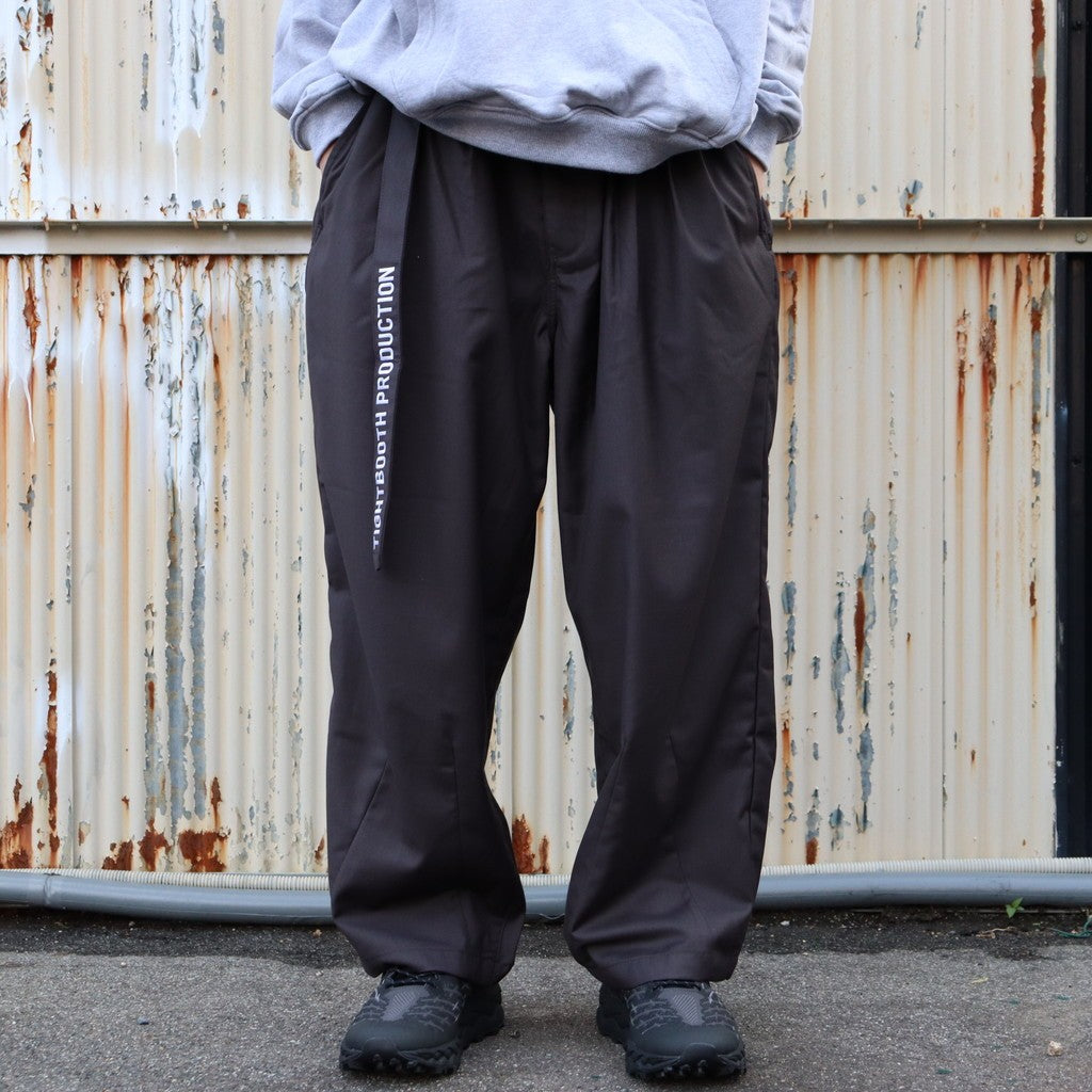 BAGGY SLACKS #Charcoal [FW25-B10]