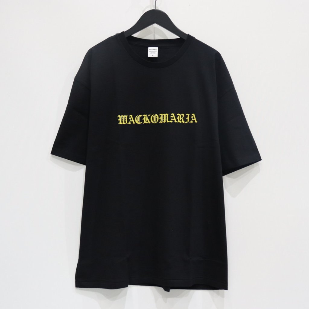 WASHED HEAVY WEIGHT CREW NECK T-SHIRT ( TYPE-12 ) #BLACK [25SS-WMT-WT12]