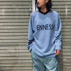 亨尼足球毛衣 #藍色 [SC2420-KN04]