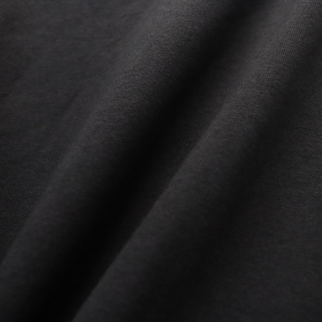 CREW NECK SWEAT SHIRT #BLACK/GREEN [26FWE-WMC-SS06]