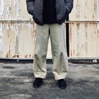 OVERDYE CURVE PANTS #L-INDIGO [AY-1019]