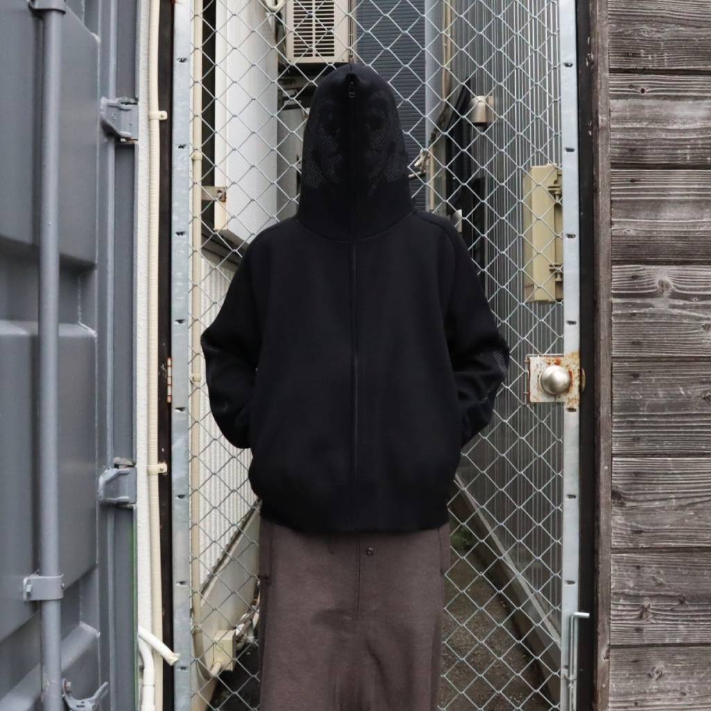 BIG D KNIT (× BIG D) #BLACK REFLECTOR [JI-26AW-KN01]