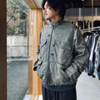 TECH MIL MECHANICS JACKET #D.OLIVE [BJ-41026W]