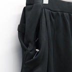 1/2 COTTON PANTS type 2 #Carbon [25f_NEX24-P04]