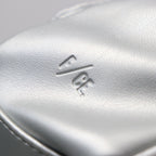 TECH LEATHER EYELET MINI POACH #SILVER [FEL34261B0006]